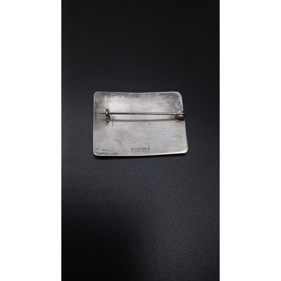 David Andersen Rare brooch DA Norway Scandinavian design enamel pin jewelry - Picture 6 of 7